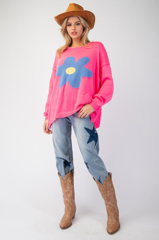 "Shasta" Loose Fit Sweater - The Katie Grace Boutique