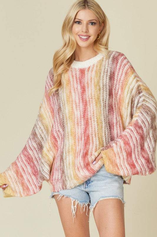 "Nichole" Dolman Sweater - The Katie Grace Boutique
