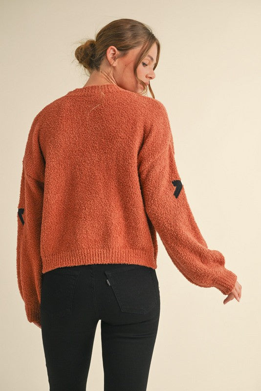 "Maxine" Bow Sweater, 2 colors - The Katie Grace Boutique