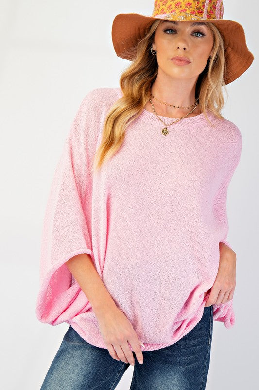 "Brynlee" Dolman Sleeve Sweater