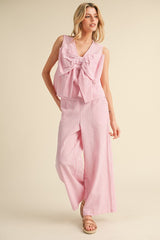 "Mollie" Seersucker Matching Set - The Katie Grace Boutique