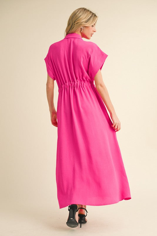 "Tiffani" Button Down Dress