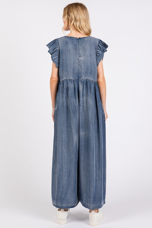 "Melanie" Tencel Jumpsuit