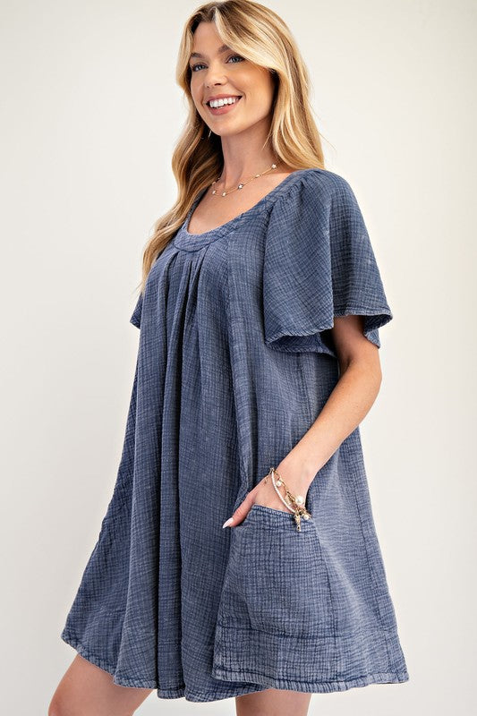 "Carma" Soft Cotton Dress, 3 colors - The Katie Grace Boutique