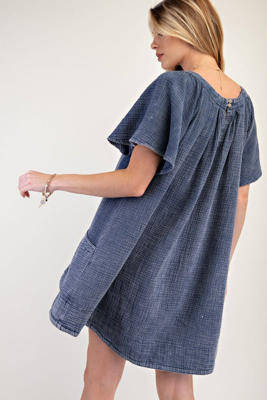 "Carma" Soft Cotton Dress, 3 colors - The Katie Grace Boutique