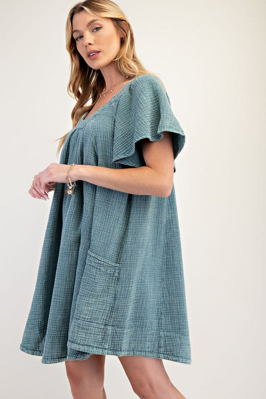 "Carma" Soft Cotton Dress, 3 colors - The Katie Grace Boutique