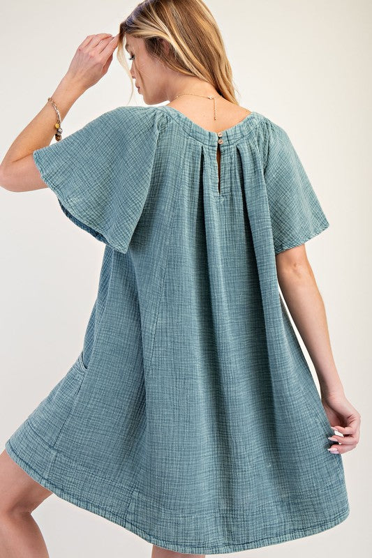 "Carma" Soft Cotton Dress, 3 colors - The Katie Grace Boutique