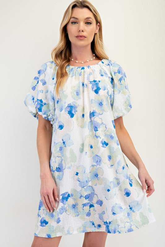 "Bonnie" Floral Dress - The Katie Grace Boutique