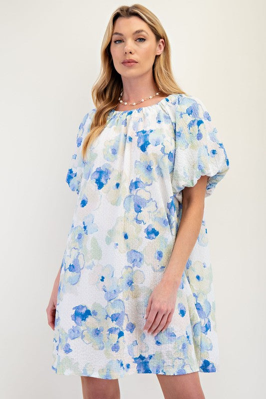 "Bonnie" Floral Dress - The Katie Grace Boutique