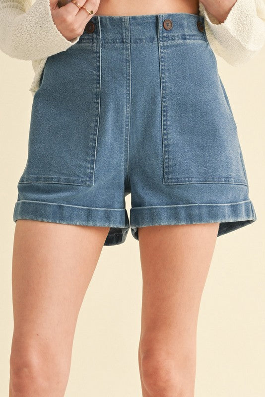 "Jessica" Denim Shorts
