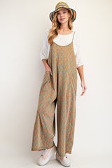 "Kelsey" Floral Jumpsuit, 2 colors - The Katie Grace Boutique