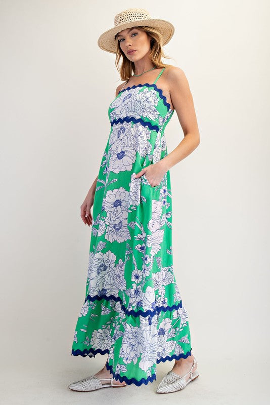 "Naomi" Maxi Sundress - The Katie Grace Boutique