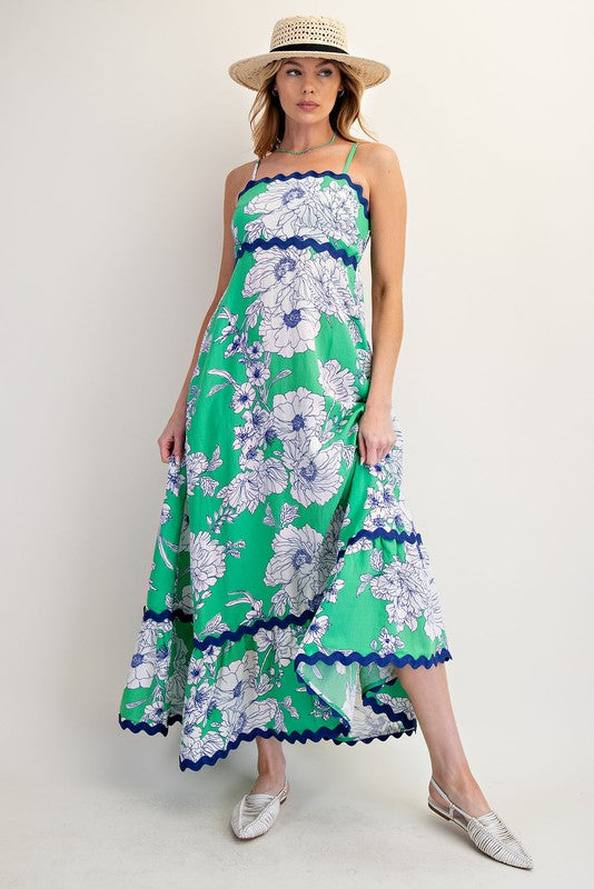 "Naomi" Maxi Sundress - The Katie Grace Boutique