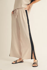 "Fern" Matching Air Flow Separates, Beige - The Katie Grace Boutique