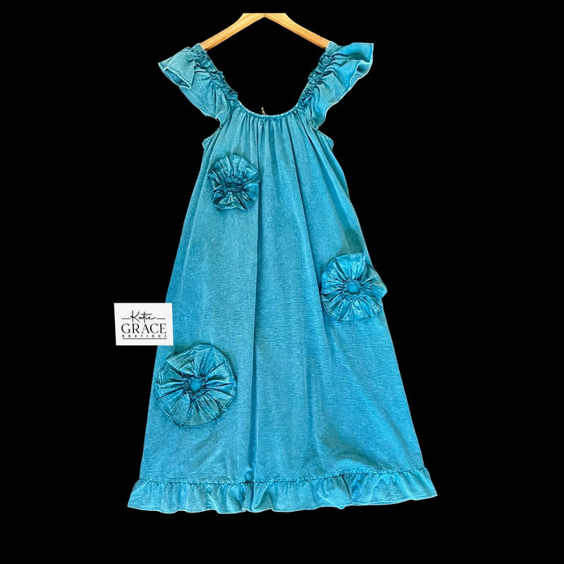 "Celine" Mineral Washed Dress