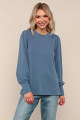 "Amelia" Ribbed Top, 2 colors - The Katie Grace Boutique
