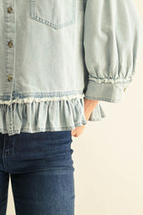 "Taylor" Denim Top