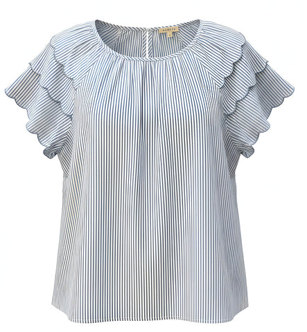 "Alicia" Striped Blouse