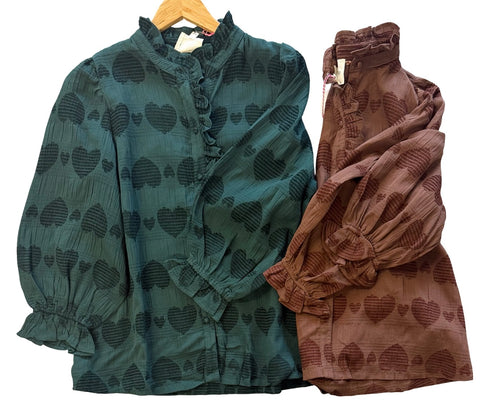 "Hartley" Button Down Shirt - The Katie Grace Boutique