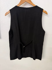 "Bethany" Linen Vest