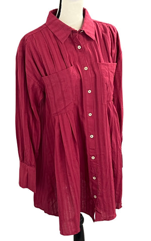 "Terri" Button Down Shirt Dress - The Katie Grace Boutique