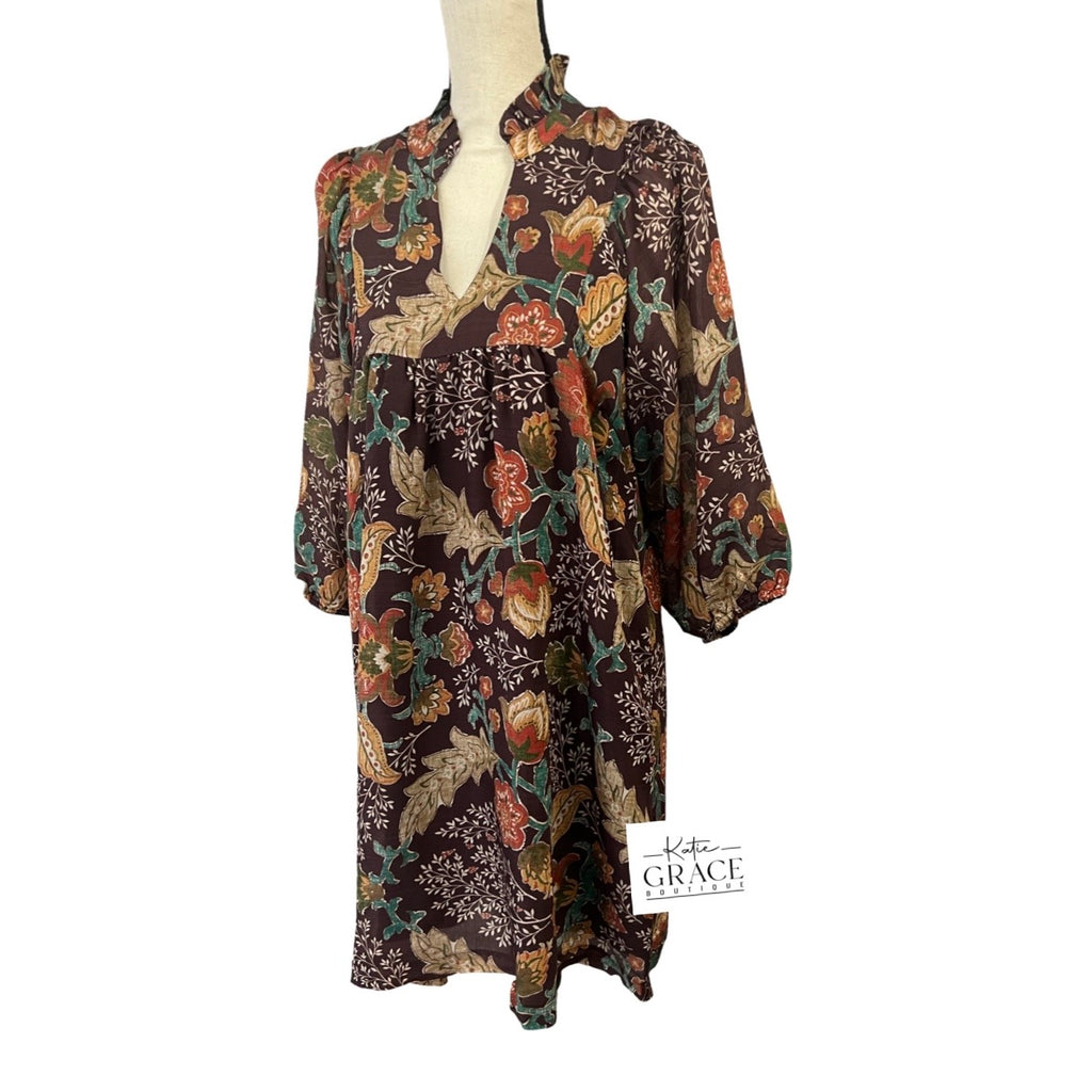 "Wren" Floral Dress - The Katie Grace Boutique