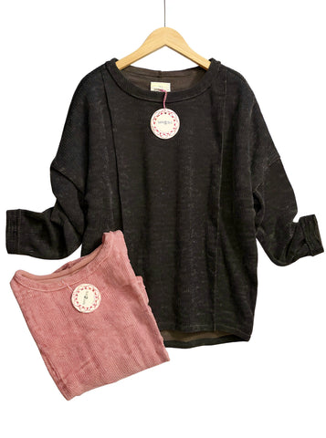 "Alicia" Soft Top, 2 colors - The Katie Grace Boutique