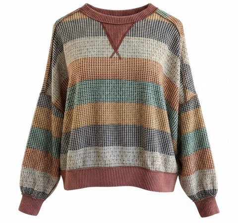 "Josie" Oversized Pullover - The Katie Grace Boutique