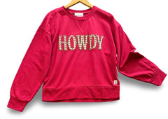 "Howdy" Pullover