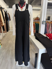 "Kimmie" Mineral Washed Jumpsuit