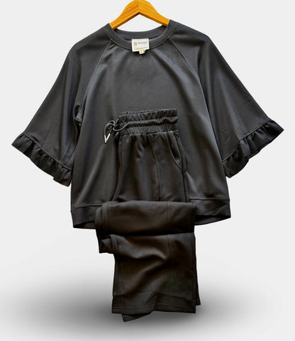 RESTOCK! "Noir" Matching Separates, Black - The Katie Grace Boutique