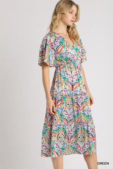 "Mila" Midi Dress - The Katie Grace Boutique