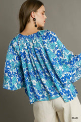 "Beatrice" Floral Blouse