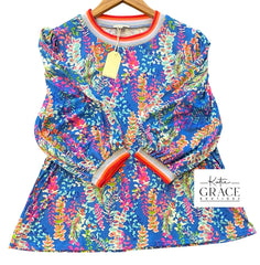 "Mitzi" Floral Top - The Katie Grace Boutique