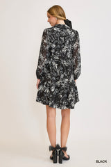 "Theresa" Long Sleeve Dress