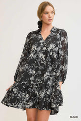 "Theresa" Long Sleeve Dress