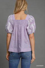 "Kira" Embroidered Separates - The Katie Grace Boutique