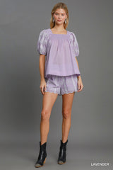 "Kira" Embroidered Separates - The Katie Grace Boutique