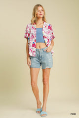 "Summer Vibe" Blouse - The Katie Grace Boutique