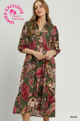 "Madison" Midi Dress