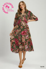 "Madison" Midi Dress