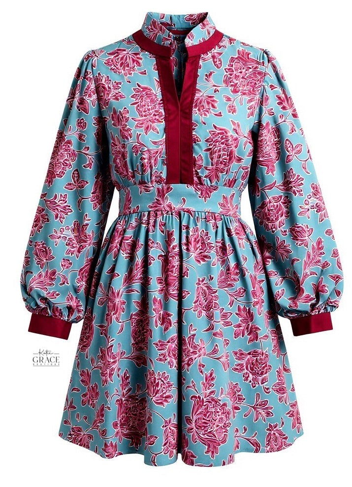 "Addison" Floral Dress