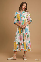 "Mania" Midi Dress - The Katie Grace Boutique