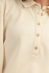 "Camille" 3/4 Luxe Knit Top