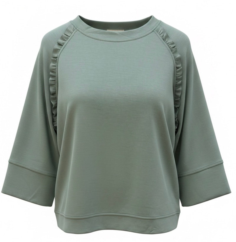 "Rita" Luxe Knit Top - The Katie Grace Boutique