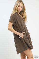 "Sophie" Linen Blend Dress