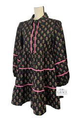 "Bianca" Long Sleeve Dress - The Katie Grace Boutique