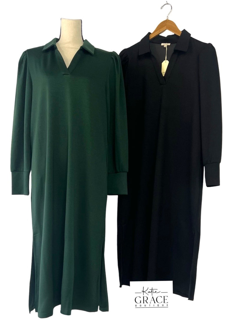 "Paris" Luxe Knit Midi Dress, 2 colors