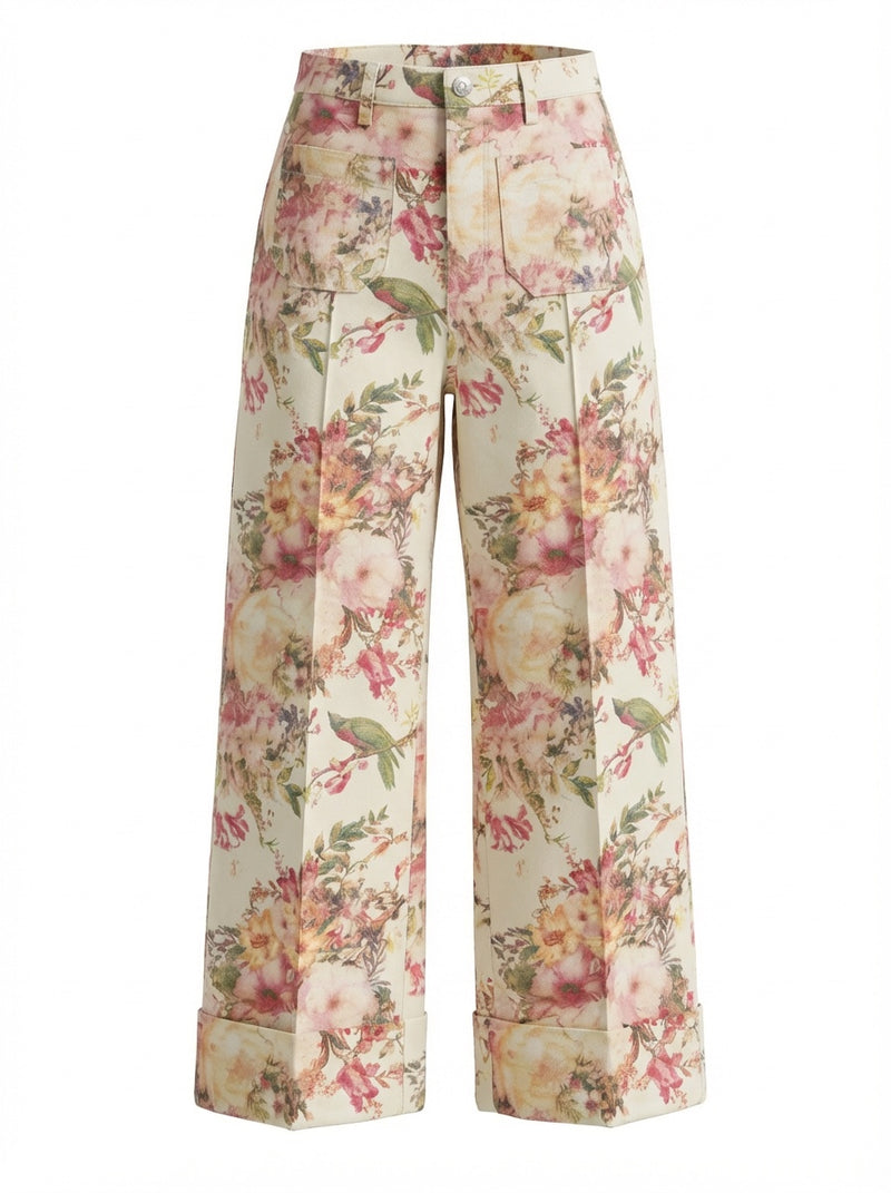 "Quinn" Floral Pants