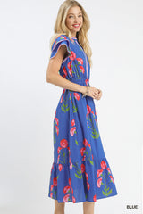 "Meadow"  Midi Dress